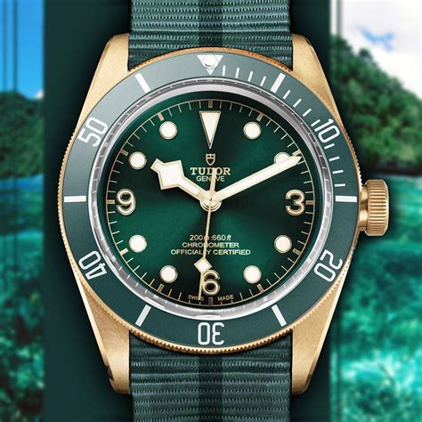 green tudor black bay|tudor black bay watch price.